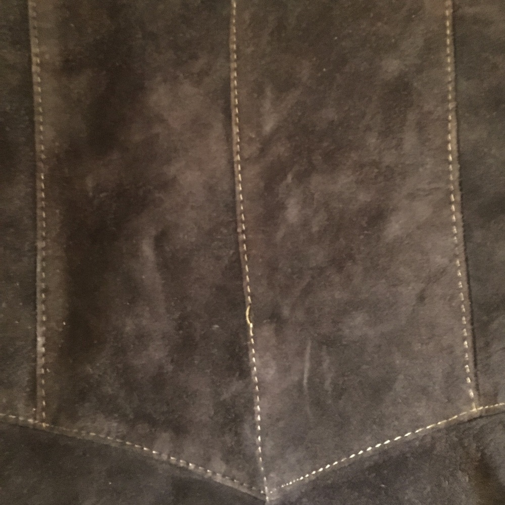 Perfect Vintage Leather Jacket - Warm Winter Coat - Picture 13 of 16